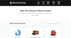 Desktop Screenshot of monetizedesign.com